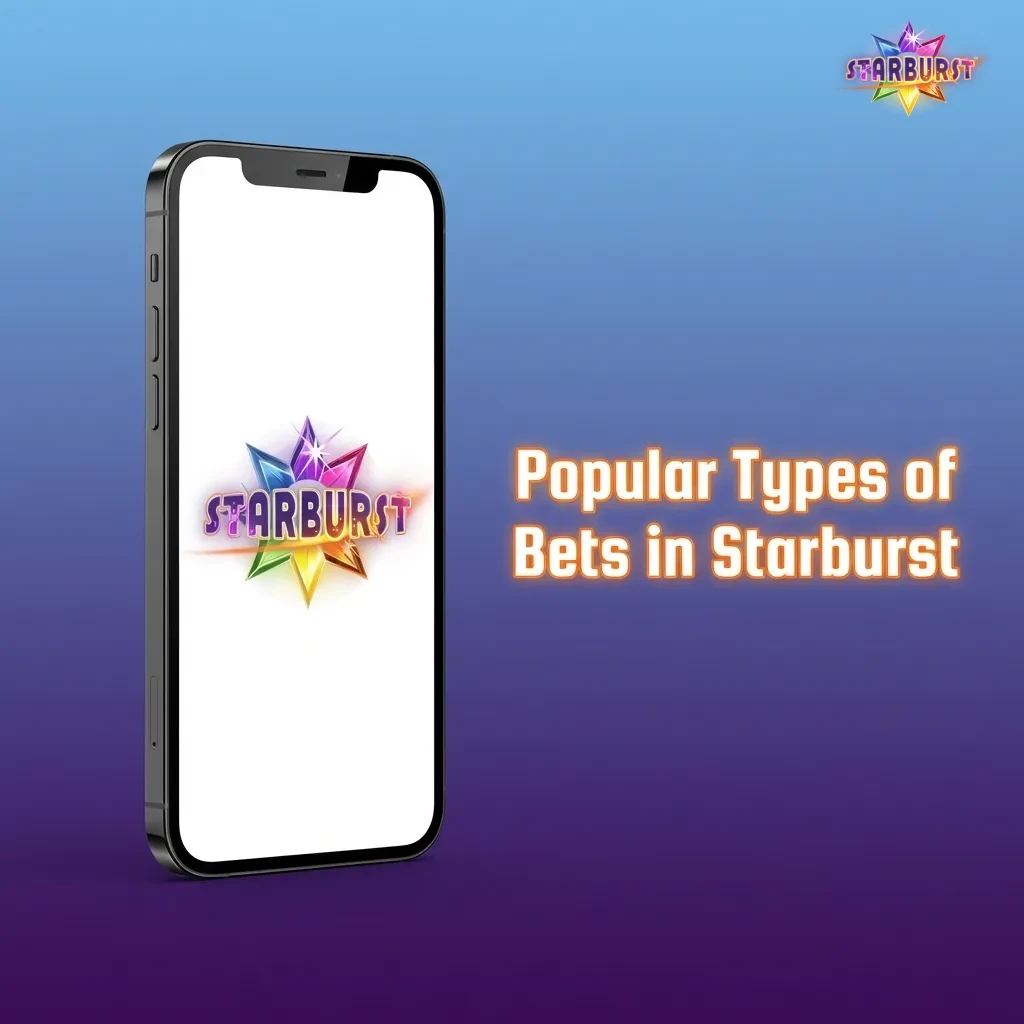 Starburst slot game interface showing bet level controls, coin value settings, and autoplay feature options